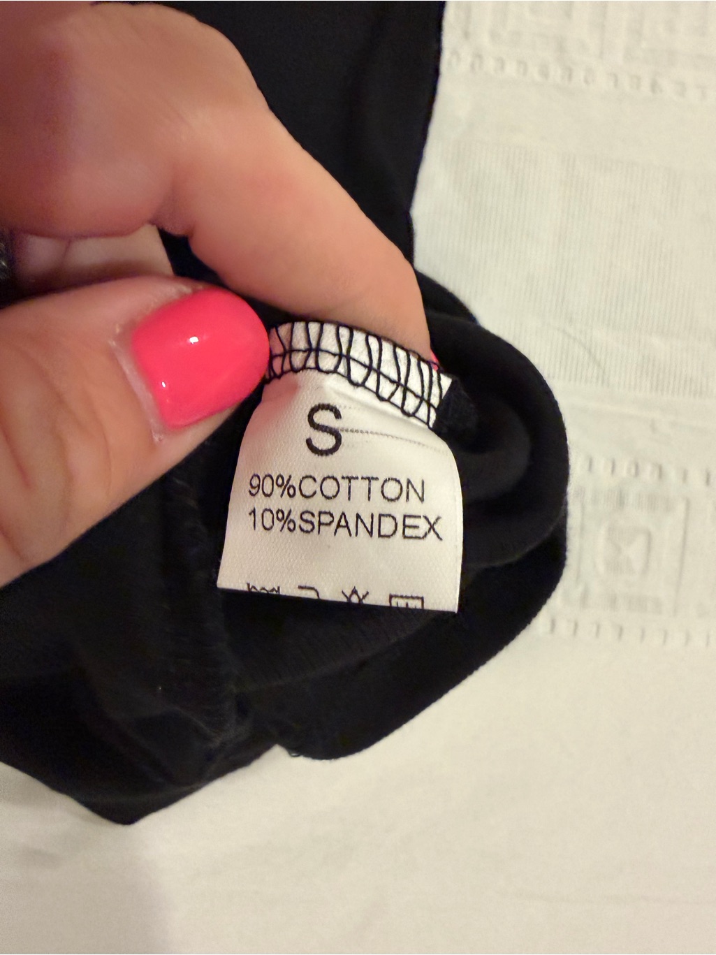 Black Racerback Tank Top — image 4 of 4